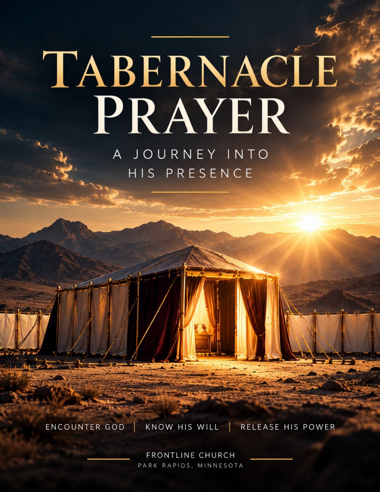 Cover of Frontline Church's Tabernacle Prayer Guide